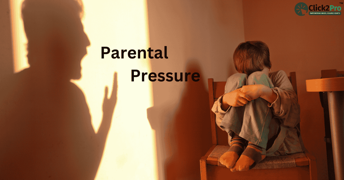 Child experiencing parental pressure - coping strategies for healthy parenting and mental health