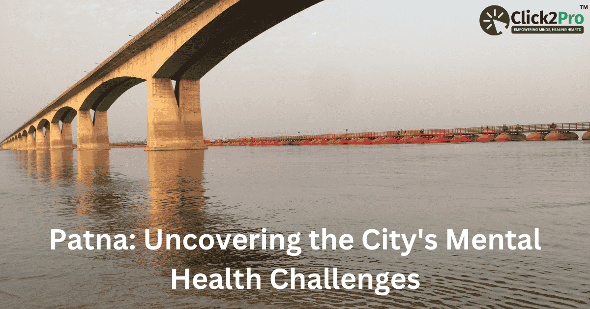 Bridge in Patna symbolizing the city's journey through mental health challenges and local support.