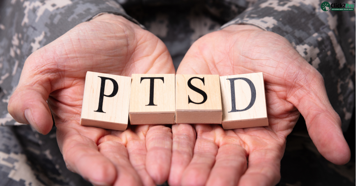 Hands holding PTSD blocks, representing therapy and support for trauma recovery in Alipurduar.