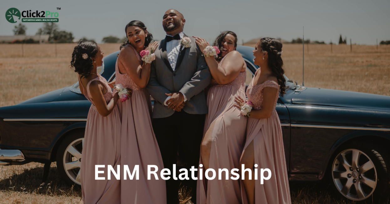 Group celebrating an ENM relationship, highlighting connection and joy in ethical non-monogamy.