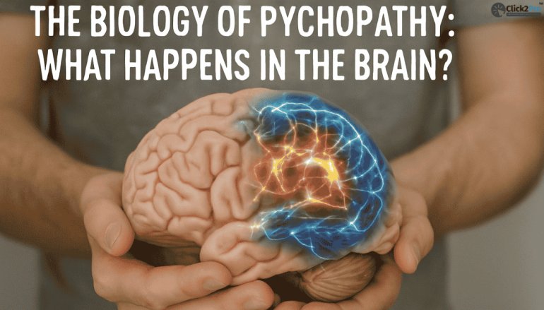 Human brain showing neural activity linked to psychopathy biology
